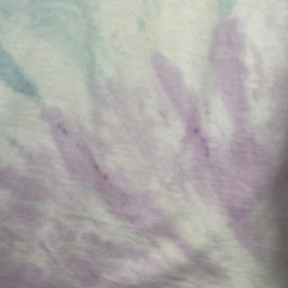 Walt Disney‎ World Spirit Jersey Sweatshirt XS Pink Tie Dye glitter puff letter